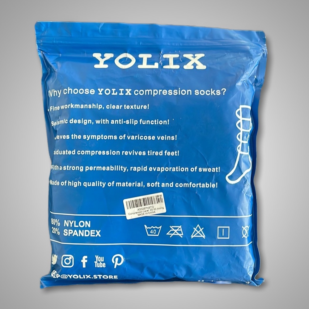 [ Yolix ] - Compression Socks - Picture 2 of 4